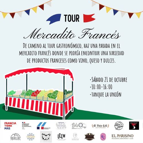 Tour Gastronómico Francés en Antigua Guatemala 2023