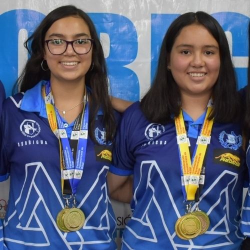 mundial juvenil de billar - Astrid y Margaret Santos