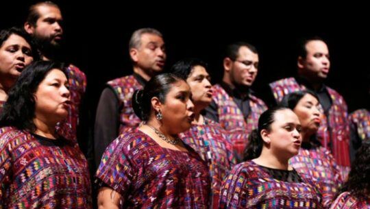 Concierto navideño del Coro Nacional de Guatemala en Cobán