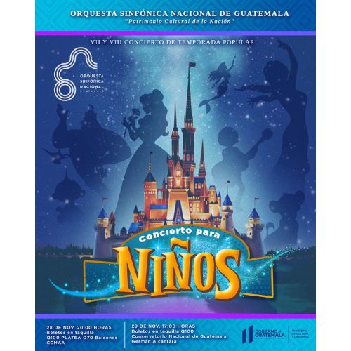 Concierto para niños OSN de Guatemala 2023
