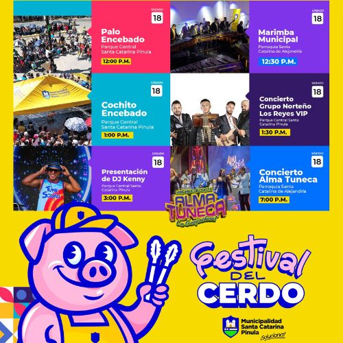 Festival del Cerdo en Santa Catarina Pinula 2023