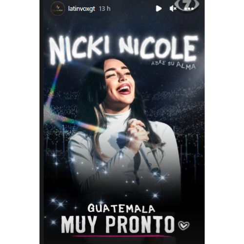 Nicki Nicole Gira Abre su Alma 2023