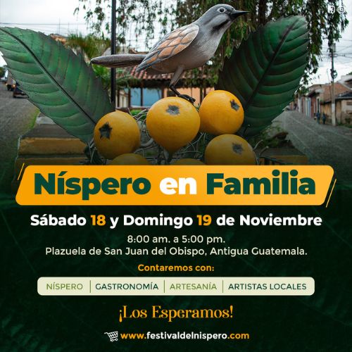 Níspero en Familia, evento gastronómico en San Juan del Obispo 2023
