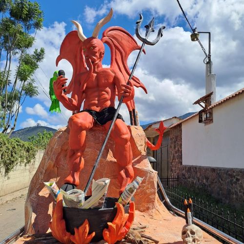 Quema del Diablo Barrio de La Concepción 2023