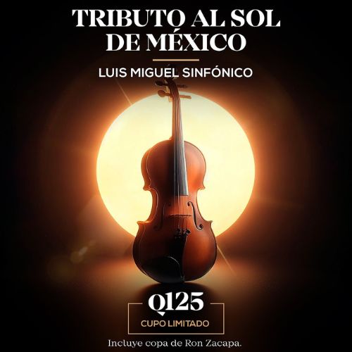 Tributo sinfónico a Luis Miguel en Guatemala 2023