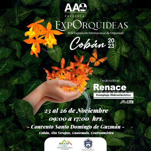 XLIV Exposición Internacional de Orquídeas en Cobán 2023