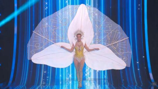 traje típico de Michelle Cohn en Miss Universo 2023