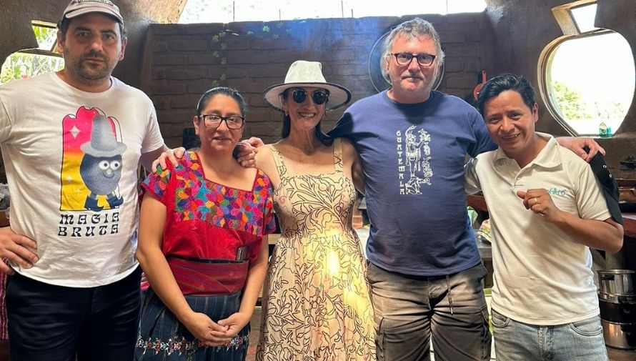 Andoni Aduriz&nbsp;se encuentra visitando Guatemala y vivió experiencia gastronómica tz'utujil