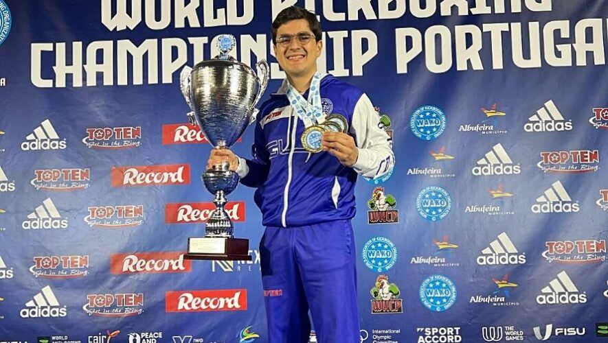 Arturo Armendariz consiguió una de las mejores actuaciones del Mundial de Kickboxing 2023