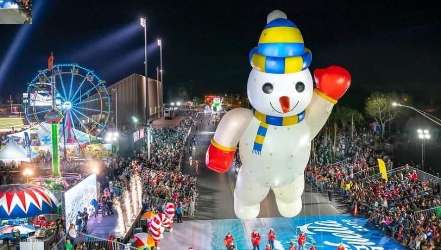 Desfile de Globos Gigantes Navideños en Ciudad de Guatemala Diciembre 2023