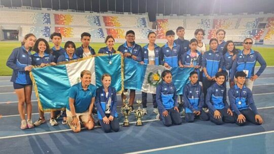 Guatemala obtuvo el tercer lugar del Campeonato Centroamericano U-13 y U-15 de Atletismo 2023