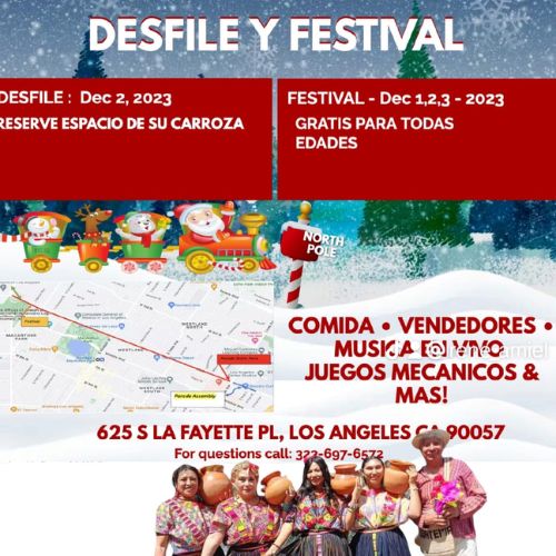 Guatemaltecos celebrarán desfile navideño en Los Ángeles, California 2023