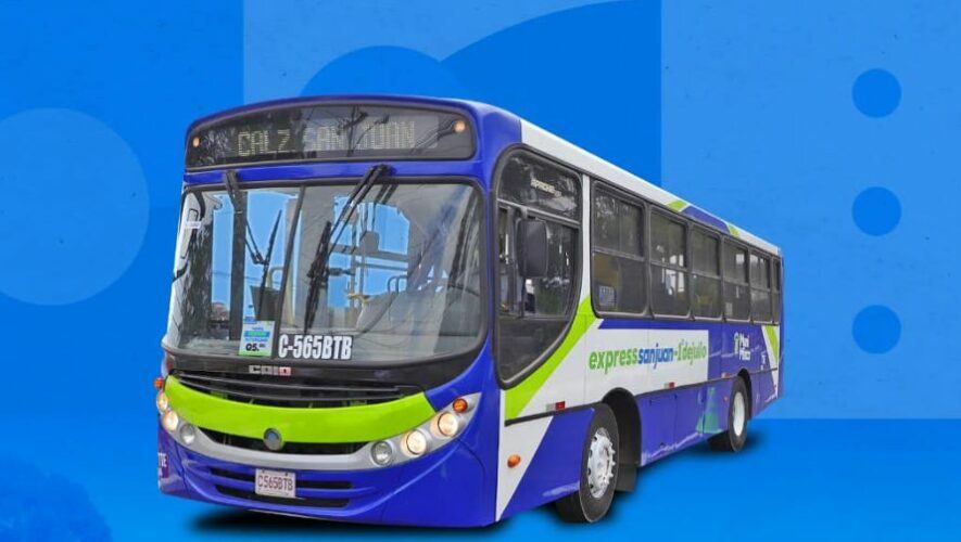 Horarios del servicio de transporte Express de Mixco para Año Nuevo, diciembre 2023
