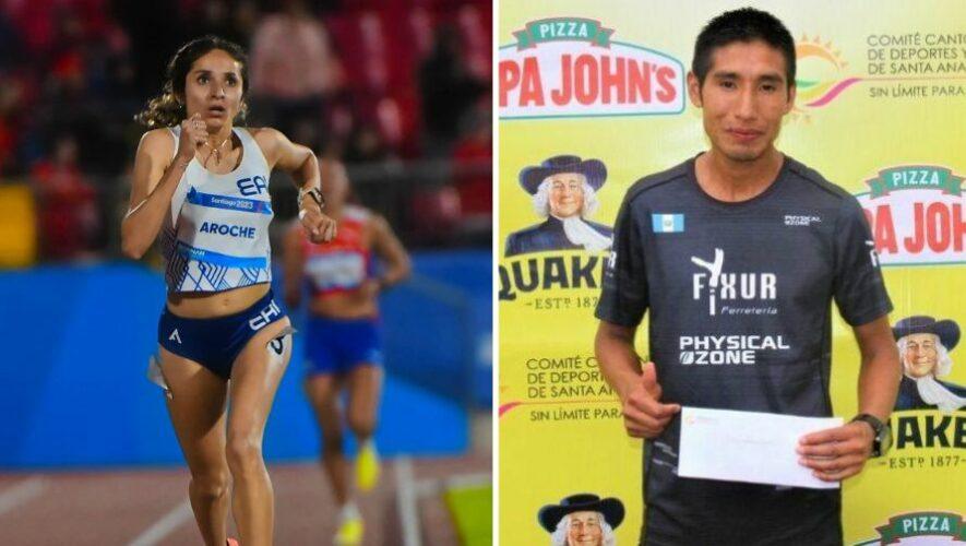 José González y Viviana Aroche conquistaron la Carrera San Silvestre 2023 de Guatemala