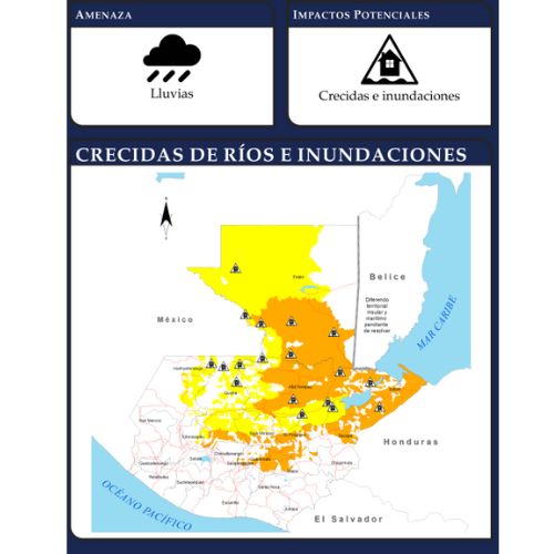 Pronóstico del tiempo Guatemala para el 8, 9, 10 y 11 de diciembre 2023