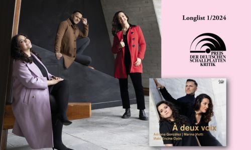 Adriana González recibió nominación al Premio de la Crítica Discográfica Alemana 2024 por su disco «À deux voix»