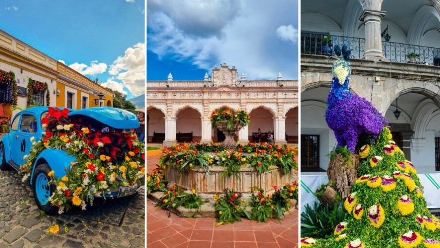 Anunciaron la fecha oficial del Festival de las Flores en Antigua Guatemala 2024