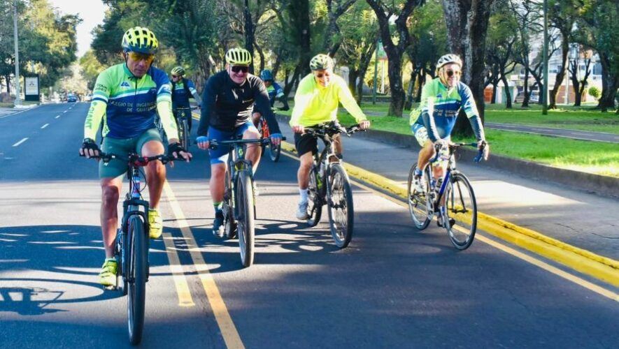 Bicitour 2024 para ingenieros por la Ciudad de Guatemala