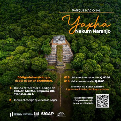 Cómo comprar entradas para ir a Yaxhá