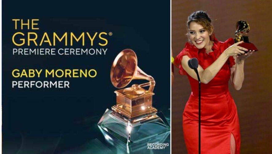 Con dos nominaciones por Mejor Álbum y como Productora, Gaby Moreno cantará por primera vez en la Premiere de los Grammy Awards 2024.