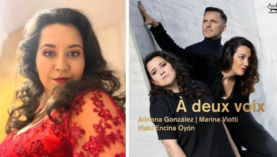 El disco «À deux voix» de Adriana González está nominado a la lista de los mejores del Premio de la Crítica Discográfica Alemana 2024