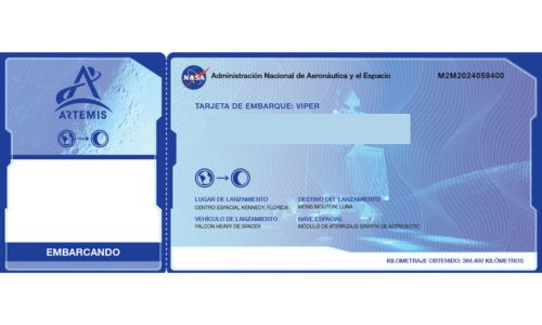Envía tu nombre a la Luna un proyecto de la misión VIPER de la NASA