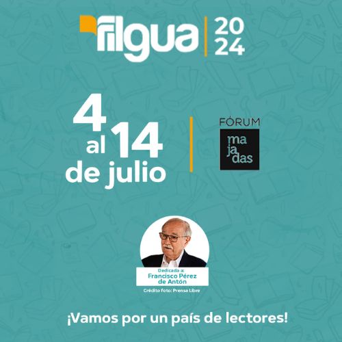 Fecha oficial de Filgua 2024, la Feria Internacional del Libro en Guatemala