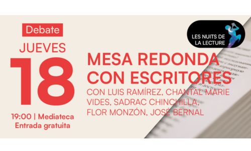 Mesa redonda con escritores Alianza Francesa Guatemala