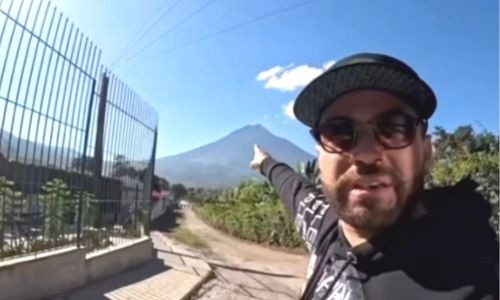 Nacho compartió sobre su visita a Antigua Guatemala en redes sociales