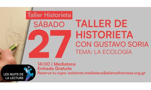 Taller de historieta Alianza Francesa Guatemala