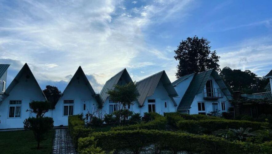bungalows unicornio azul