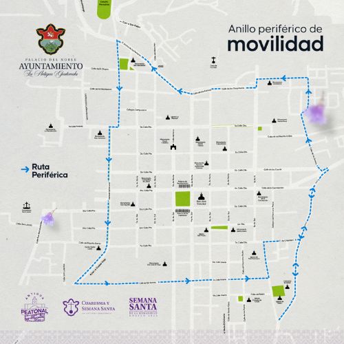 Antigua Guatemala será peatonal durante la Cuaresma y Semana Santa
