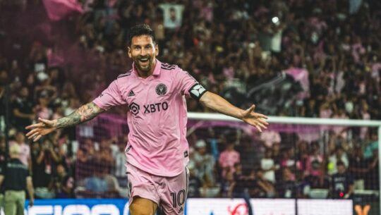 Leo Messi con el Inter Miami