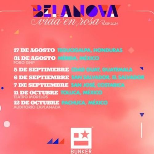 Tour 2024 de Belanova