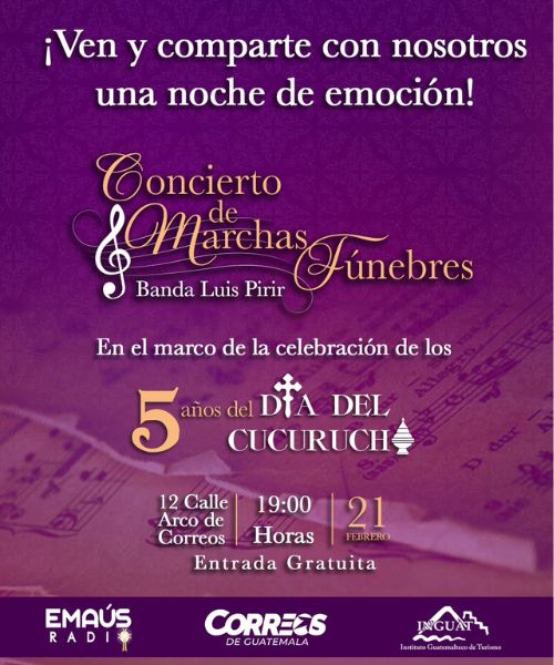 Día del Cucurucho concierto de marchas fúnebres