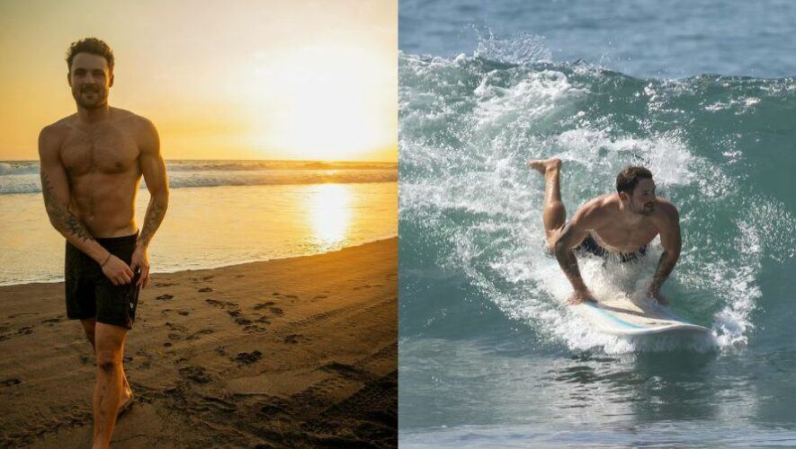 Dylan Efron visitó las playas guatemaltecas, febrero 2024