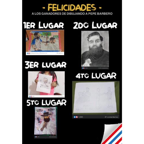 Ganadores concurso de dibujo Pepe Barbero