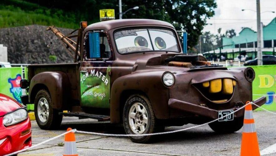 Personajes de Cars: Evento ben&eacute;fico en Ciudad de Guatemala