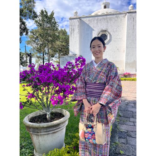 Kimono con tela de corte en Cerrito del Carmen