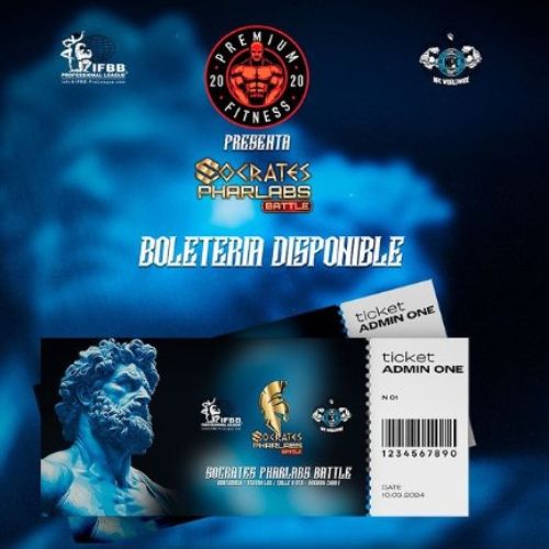 Tickets fisicoculturismo
