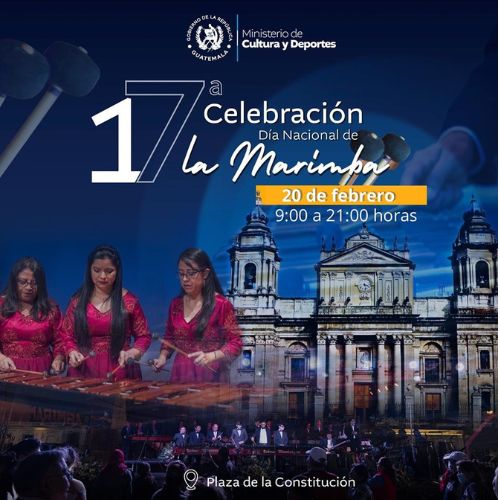 Marimba en la Plaza de la Constitución