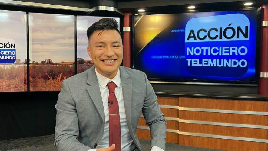 Mawil Soluna guatemalteco presentador noticias Action News NOw