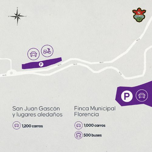 Parqueos municipales La Antigua Guatemala 2024