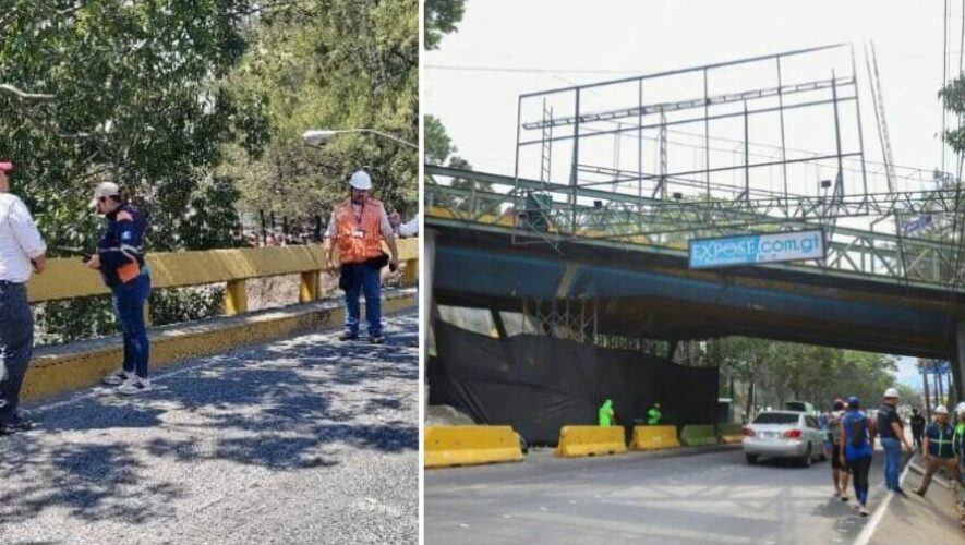 Paso inhabilitado puente de la Colonia Bran
