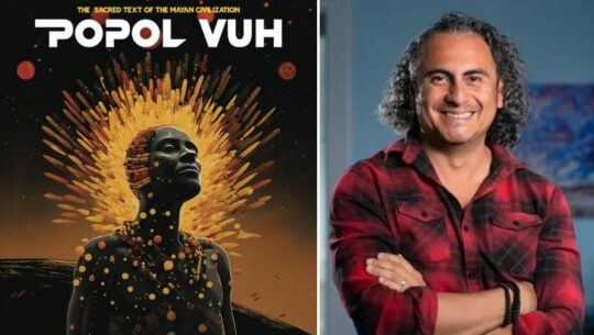 Popol Vuh con realidad aumentada del guatemalteco Adrián Oliva