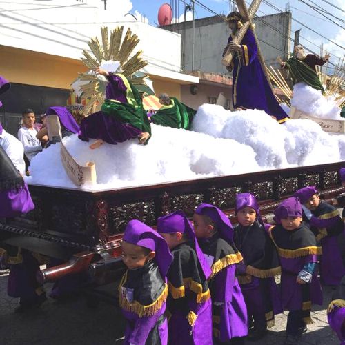 Procesiones infantiles Ciudad de Guatemala 2024