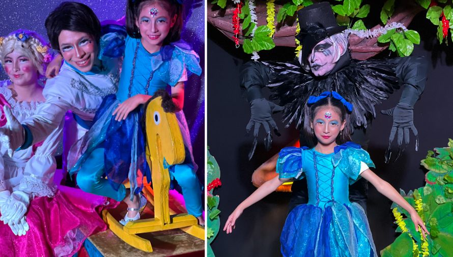 Pulgarcita y sus amigos en Teatro Thriambos