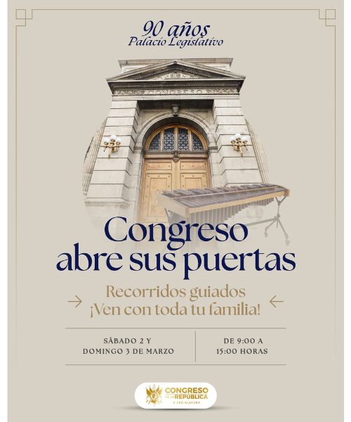 Recorridos guiados Congreso de la República