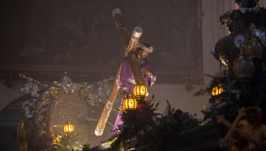 Recorridos y procesiones de Semana Santa 2024 en el Centro Histórico de Guatemala