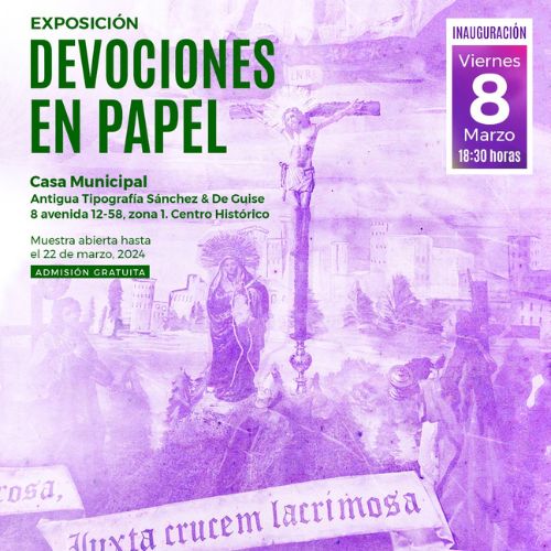Actividades Semana Santa 2024 Centro Histórico Guatemala